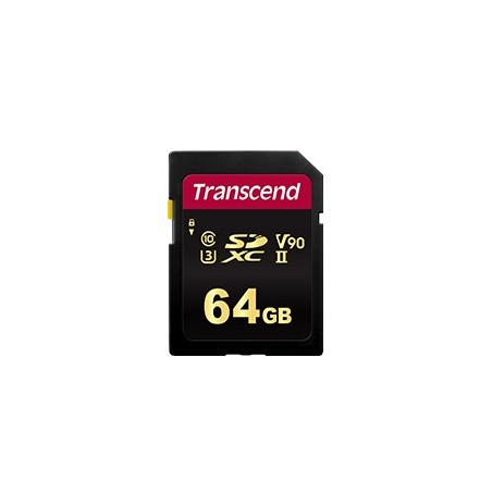 Transcend TS64GSDC700S mémoire flash 64 Go SDXC NAND Classe 10