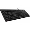 CHERRY STREAM clavier Bureau USB QWERTZ Allemand Noir