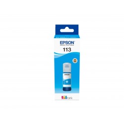 Epson 113 EcoTank Pigment Cyan ink bottle