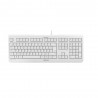 CHERRY KC 1000 Clavier filaire, blanc grisé, USB, AZERTY - FR