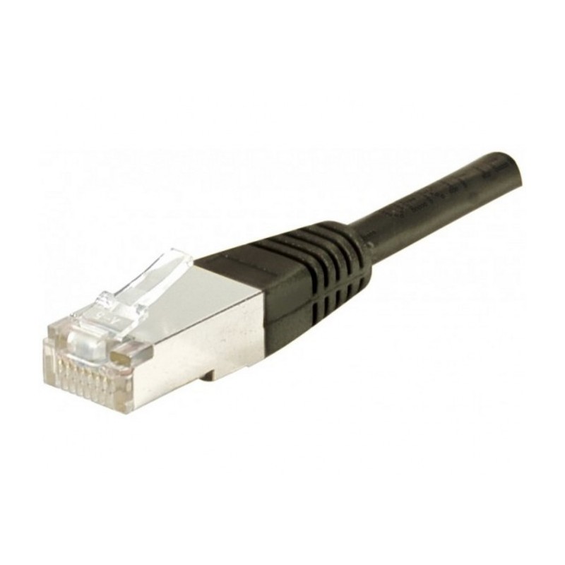 Dexlan 850023 câble de réseau Noir 25 m Cat6a F UTP (FTP)