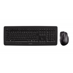 CHERRY DW 5100 Ensemble Clavier & Souris sans fil, noir, USB, AZERTY - FR