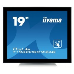 iiyama ProLite T1932MSC-W2AG écran plat de PC 48,3 cm (19") 1280 x 1024 pixels LED Écran tactile Noir, Blanc