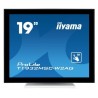 iiyama ProLite T1932MSC-W2AG écran plat de PC 48,3 cm (19") 1280 x 1024 pixels LED Écran tactile Noir, Blanc