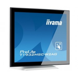 iiyama ProLite T1932MSC-W2AG écran plat de PC 48,3 cm (19") 1280 x 1024 pixels LED Écran tactile Noir, Blanc