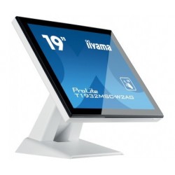 iiyama ProLite T1932MSC-W2AG écran plat de PC 48,3 cm (19") 1280 x 1024 pixels LED Écran tactile Noir, Blanc