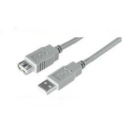 Uniformatic 10459 câble USB 1 m USB 2.0 USB A Gris