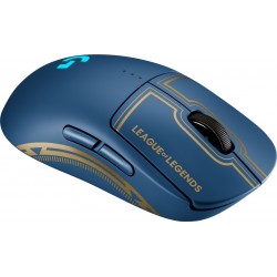 Logitech G PRO Wireless Mouse League of Legends Edition souris Ambidextre RF sans fil Optique 25600 DPI