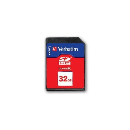 Verbatim SecureDigital SDHC Class 6 32GB 32 Go