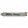 StarTech.com 2 Port 16550 Serial ISA Card carte et adaptateur d'interfaces