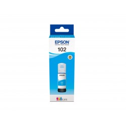 Epson 102 EcoTank Cyan ink bottle