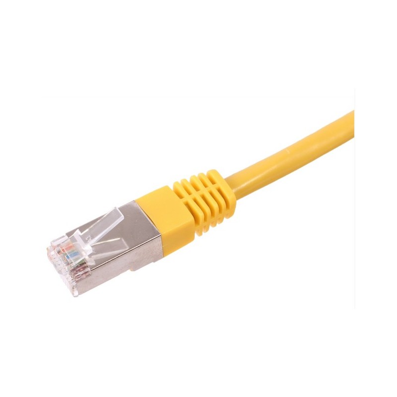 Uniformatic 2m Cat6a SFTP câble de réseau Jaune S FTP (S-STP)