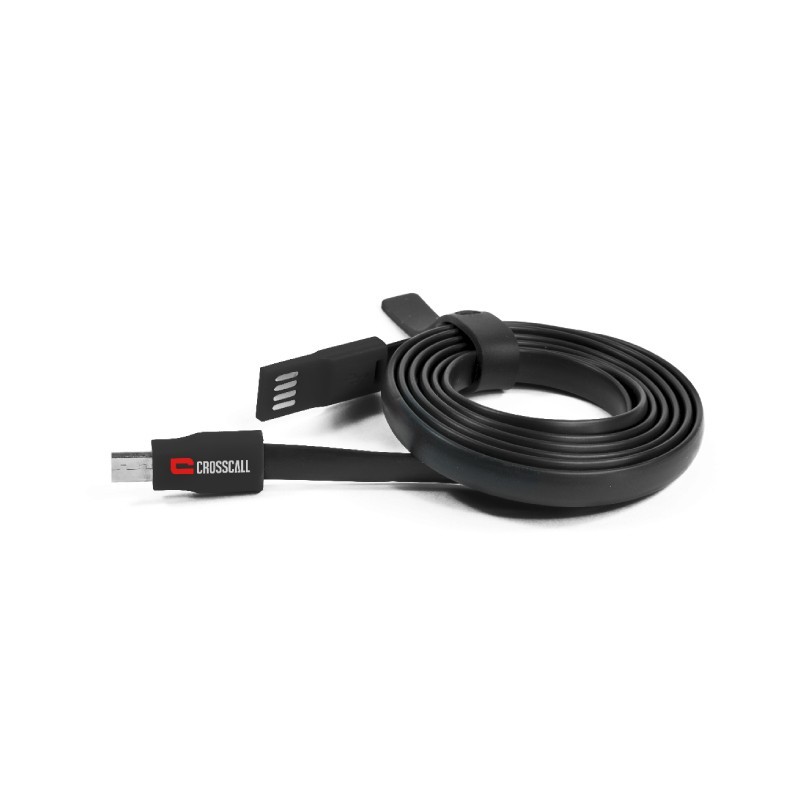 Crosscall CP.PE.NR000 câble USB 1,2 m USB 2.0 USB A Micro-USB B Noir, Rouge