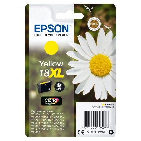 Epson Daisy Cartouche "Pâquerette" 18XL - Encre Claria Home J