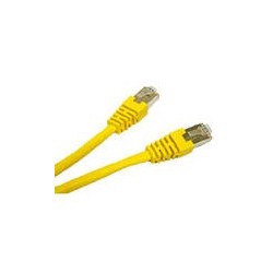 C2G 15m Cat5e Patch Cable câble de réseau Jaune