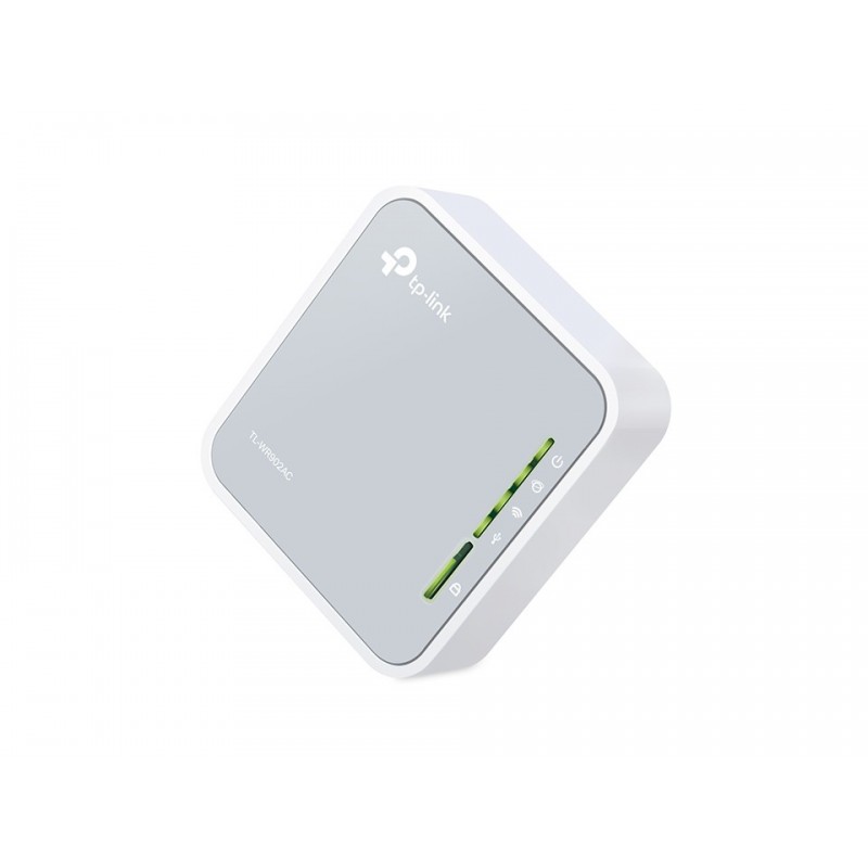 TP-Link TL-WR902AC routeur sans fil Fast Ethernet Bi-bande (2,4 GHz   5 GHz) 4G Blanc