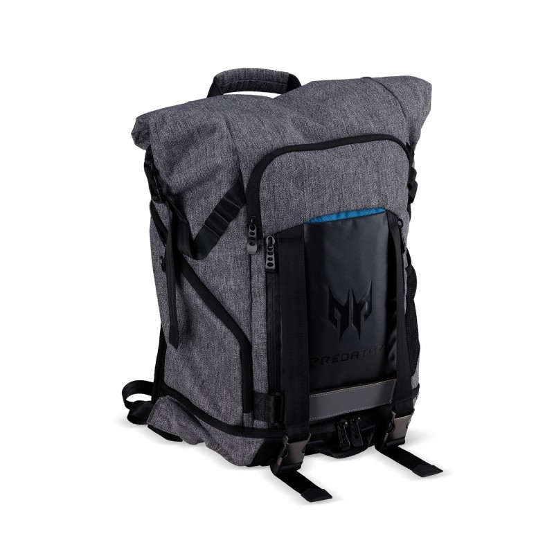 Acer Predator PBG6A1 sac à dos Noir Gris Polyester