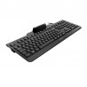 CHERRY SECURE BOARD 1.0 Clavier filaire, lecteur cartes à puce, noir, USB, AZERTY - FR