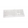 CHERRY KC 1068 Clavier filaire étanche IP68, blanc grisé, USB, AZERTY - FR