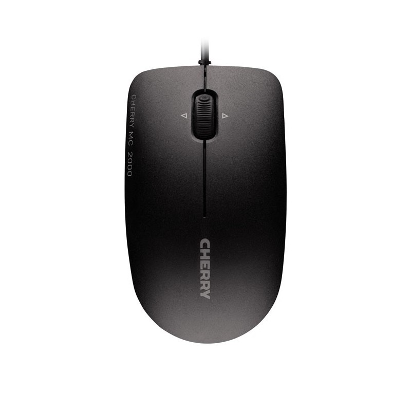 CHERRY MC 2000 Souris filaire, molette multi directionnelle, noir, USB