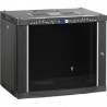 Ekivalan Systems CEPA16U6045BL132 étagère 16U Rack monté sur le mur Noir