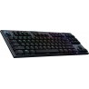 Logitech G G915 Tkl clavier USB AZERTY Français Charbon