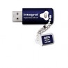 Integral 32GB Crypto Dual FIPS 197 Encrypted USB 3.0 lecteur USB flash 32 Go USB Type-A 3.2 Gen 1 (3.1 Gen 1) Bleu