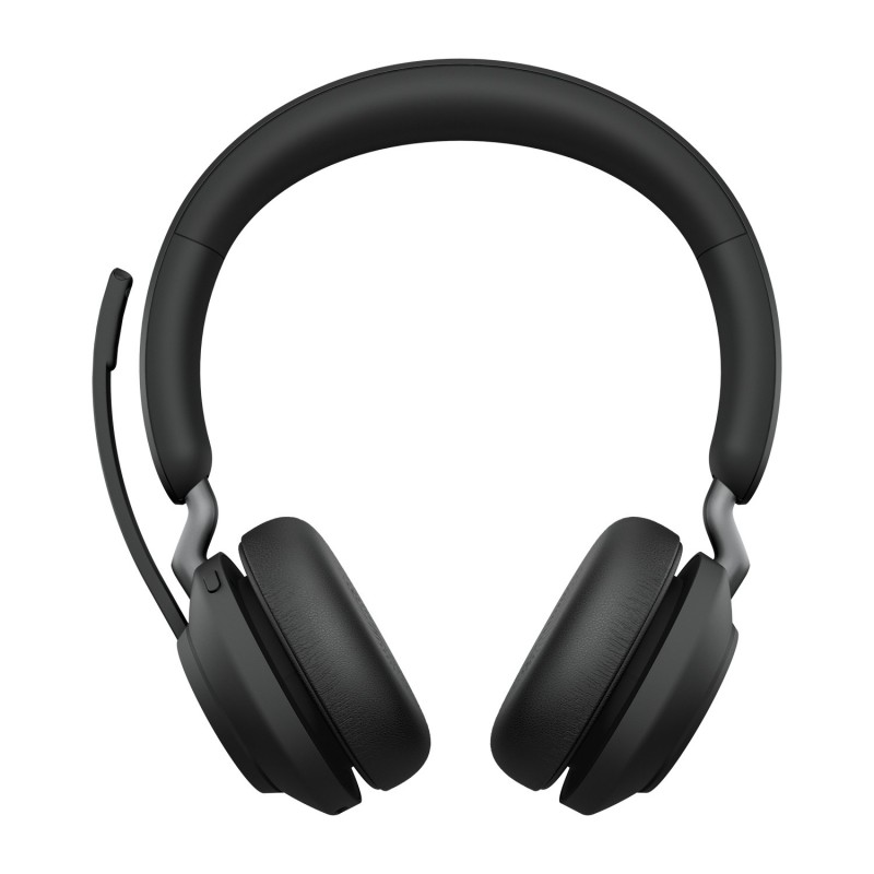 Jabra Evolve2 65, MS Stereo Casque Sans fil Arceau Bureau Centre d'appels USB Type-C Bluetooth Noir