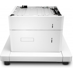 HP LaserJet 1x550 2000 feuilles, bac d’alimentation HCT et support.