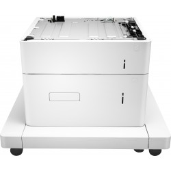 HP LaserJet 1x550 2000 feuilles, bac d’alimentation HCT et support.