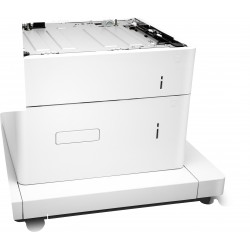 HP LaserJet 1x550 2000 feuilles, bac d’alimentation HCT et support.