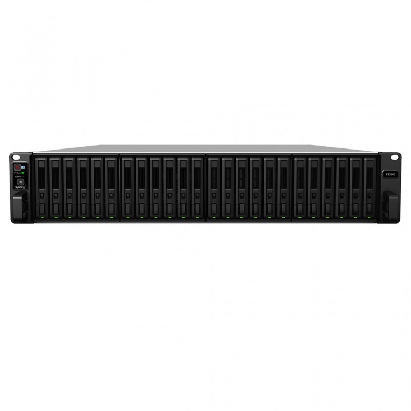 Synology FlashStation FS3600 serveur de stockage NAS Rack (2 U) Ethernet LAN Noir D-1567