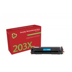 Everyday Toner remanufacturé Cyan ™ de Xerox compatible avec HP 203X (CF541X), Grande capacité