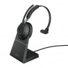 Jabra Evolve2 65, UC Mono Casque Sans fil Arceau Bureau Centre d'appels USB Type-A Bluetooth Noir