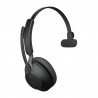 Jabra Evolve2 65, UC Mono Casque Sans fil Arceau Bureau Centre d'appels USB Type-A Bluetooth Noir