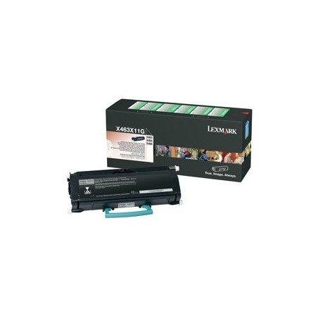 Lexmark X463X11G Cartouche de toner 1 pièce(s) Original Noir