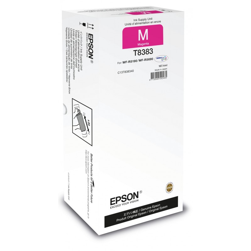 Epson Unité d'alimentation en encre Magenta XL