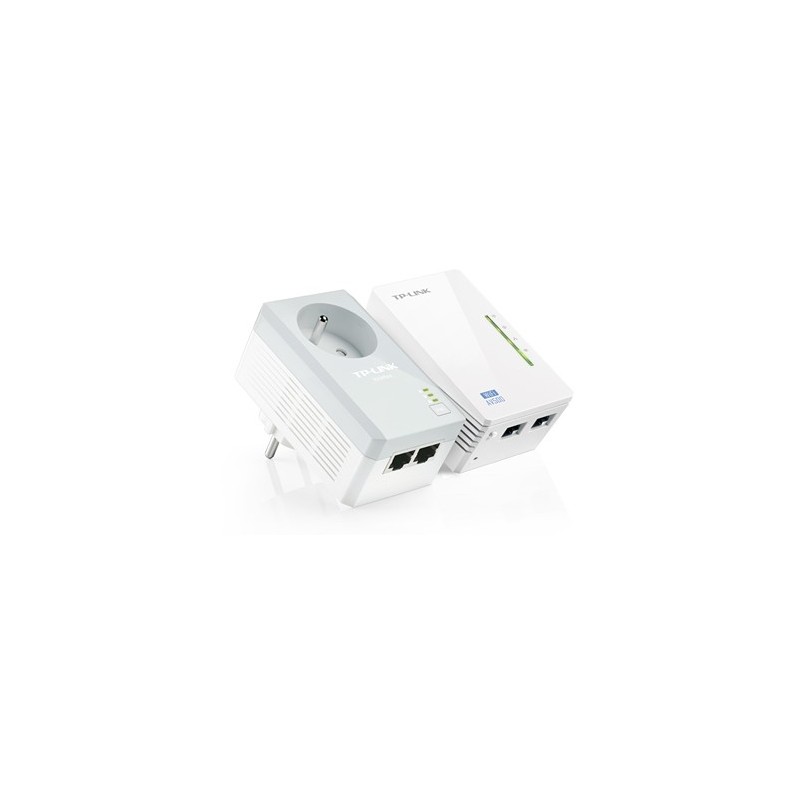 TP-Link TL-WPA4225 KIT Adaptateur réseau CPL 500 Mbit s Ethernet LAN Wifi Blanc 2 pièce(s)