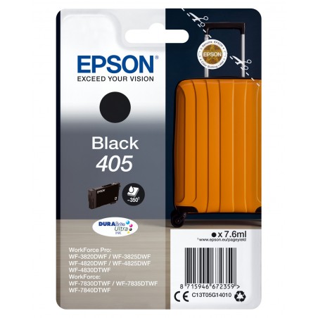 Epson Singlepack Black 405 DURABrite Ultra Ink