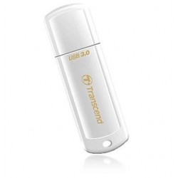 Transcend JetFlash elite 730 32GB USB 3.0 lecteur USB flash 32 Go USB Type-A 3.2 Gen 1 (3.1 Gen 1) Blanc