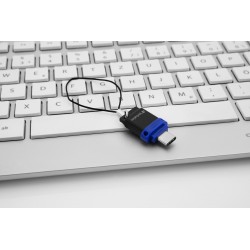 Verbatim Clé USB à double connectique de type C USB 3.0 32 Go