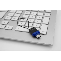 Verbatim Clé USB à double connectique de type C USB 3.0 32 Go