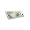 CHERRY G84-4400 clavier PS 2 QWERTY Anglais américain Gris