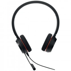 Jabra Evolve 20 UC Stereo Casque Avec fil Arceau Bureau Centre d'appels USB Type-A Noir