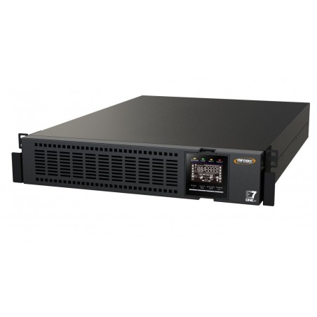 Infosec E7 One 8000 RT alimentation d'énergie non interruptible Double-conversion (en ligne) 8 kVA 8000 W