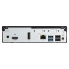 Shuttle Slim PC DH610S, S1700, 1x HDMI, 1x DP, 1x 2.5", 2x M.2, 1x LAN (Intel 1G), fonctionnement permanent 24 7, attaches VESA