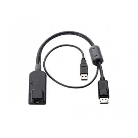 HPE KVM Console USB Display Port Interface Adapter câble kvm Noir