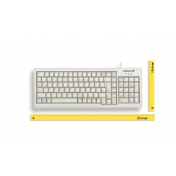 CHERRY XS G84-5200 clavier USB + PS 2 AZERTY Français Gris