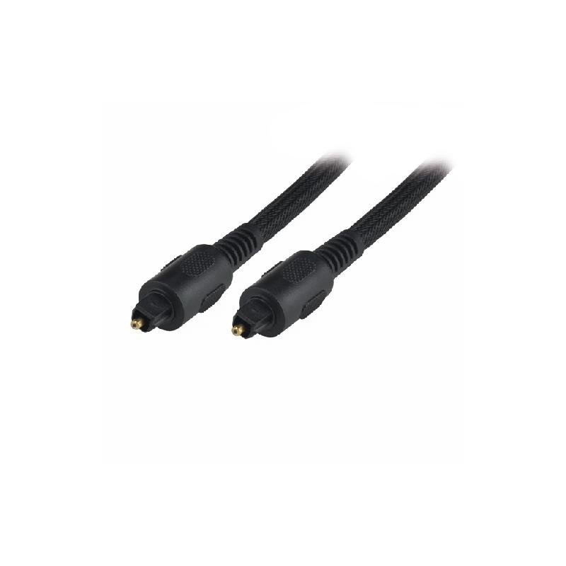 MCL 5m Toslink câble audio Noir