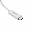 StarTech.com Adaptateur USB-C vers HDMI 3m - Câble Vidéo USB Type C vers HDMI 2.0 - 4K60Hz - Compatible Thunderbolt 3 -